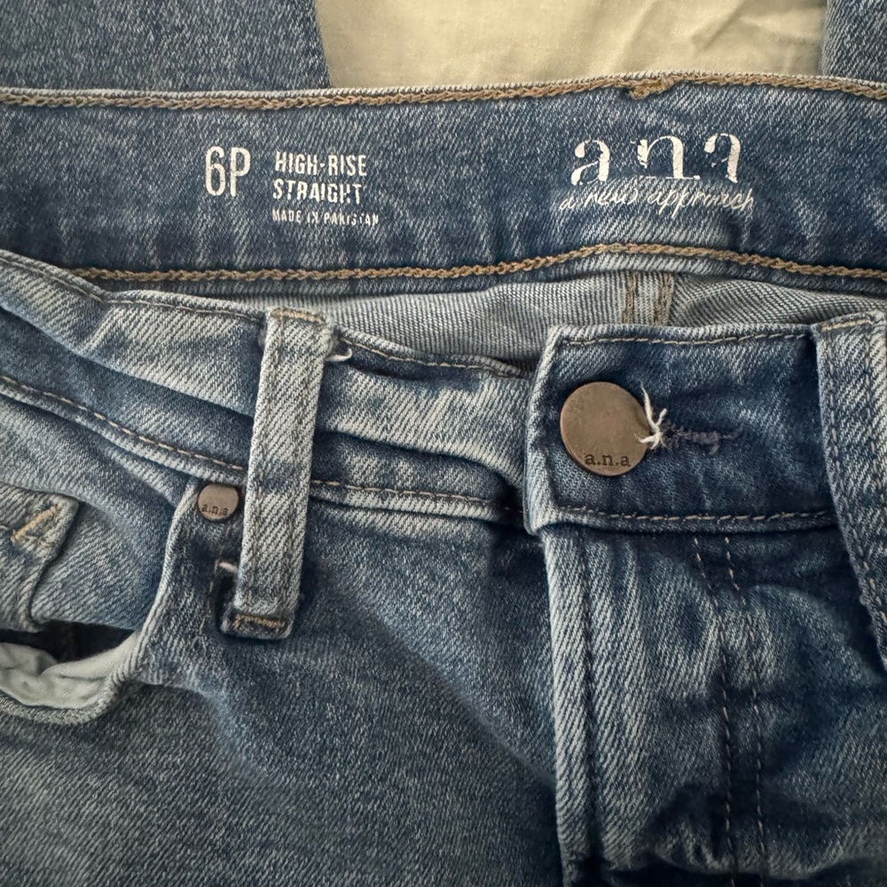 High Rise Straight Jeans - Picture 2 of 5